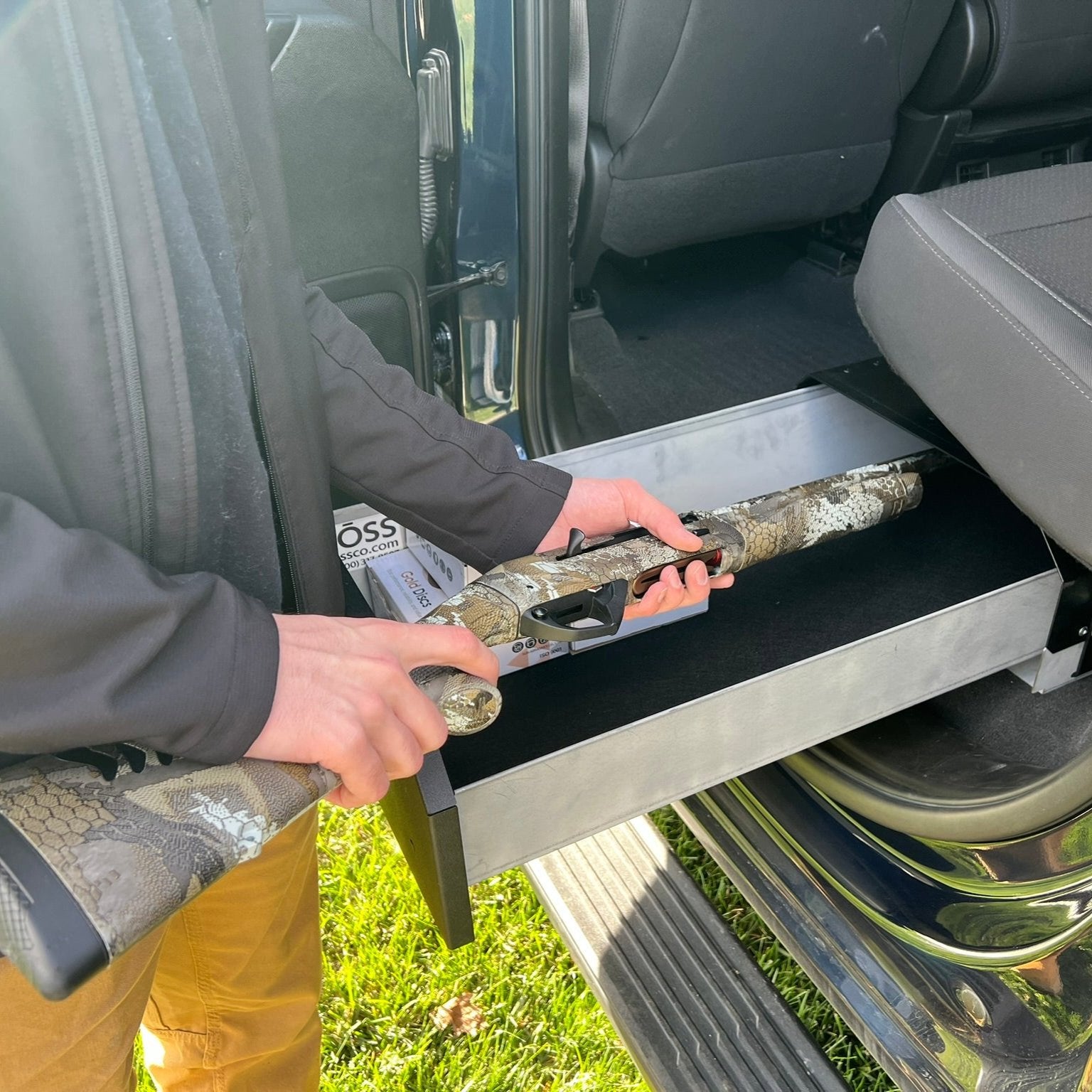 Lifestyle photo Chevy/GMC Gear-Guard Under-Seat Locker